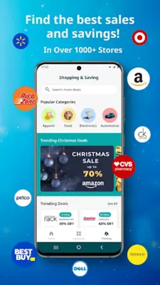 Shopping & Savings Home Screen android App screenshot 2